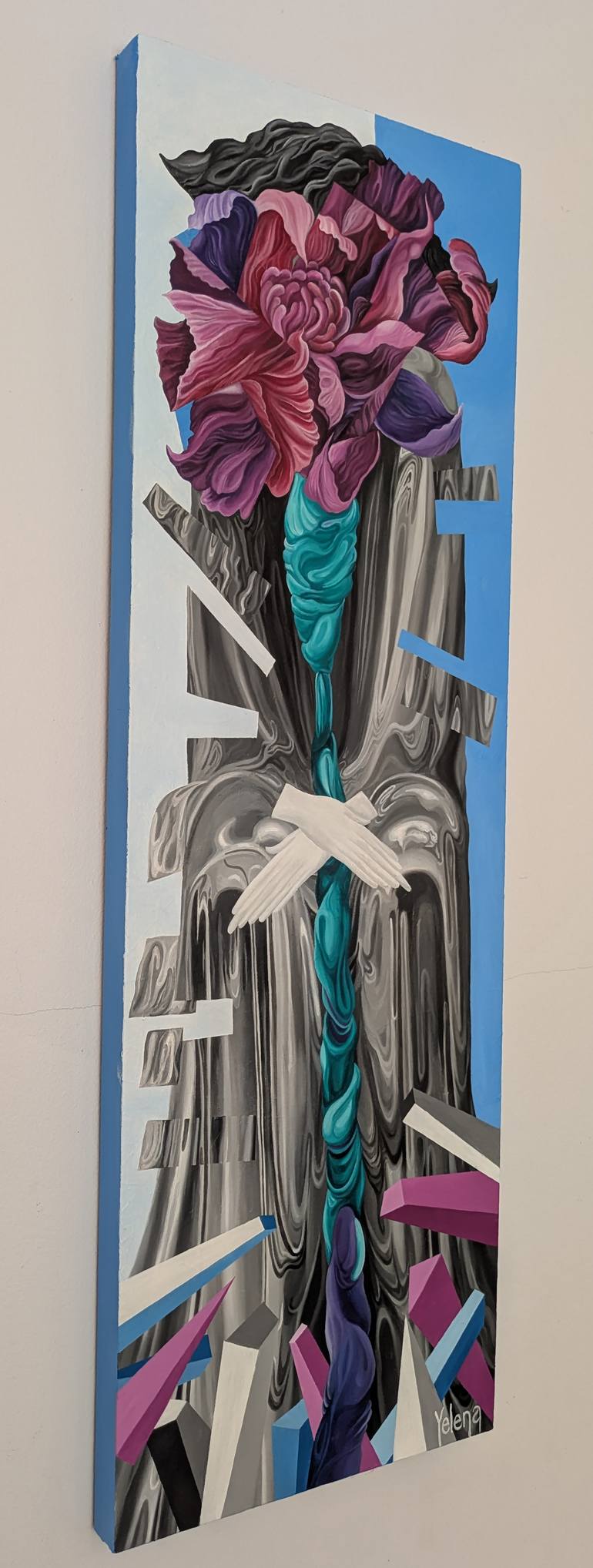 Original Contemporary Abstract Painting by Yelena Revis
