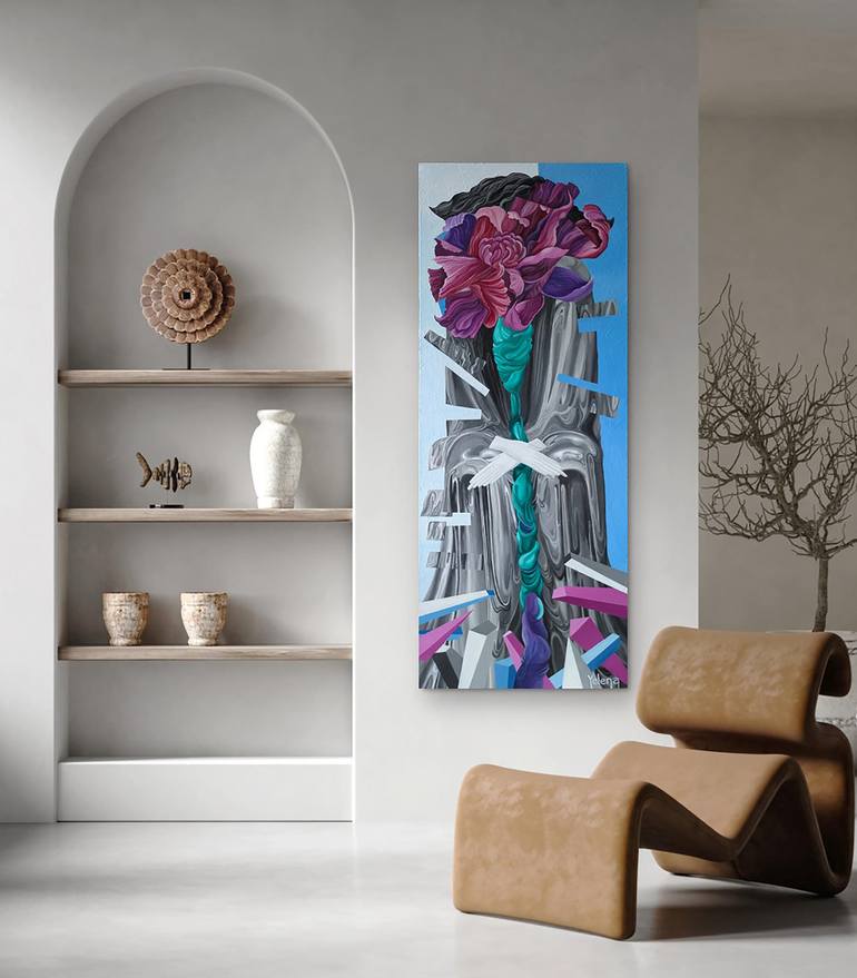 Original Contemporary Abstract Painting by Yelena Revis