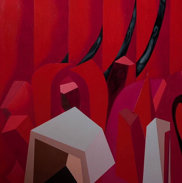Original Modernism Abstract Painting by Yelena Revis