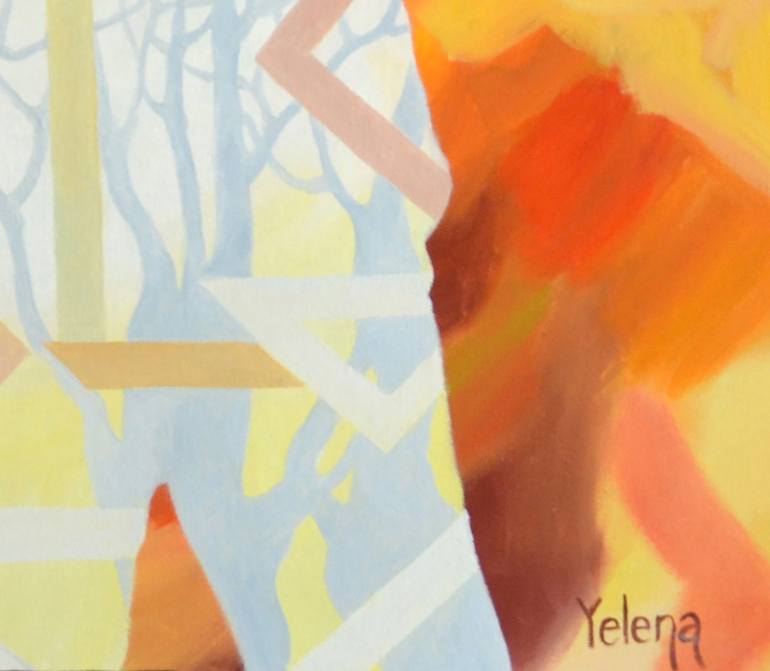 Original Abstract Painting by Yelena Revis