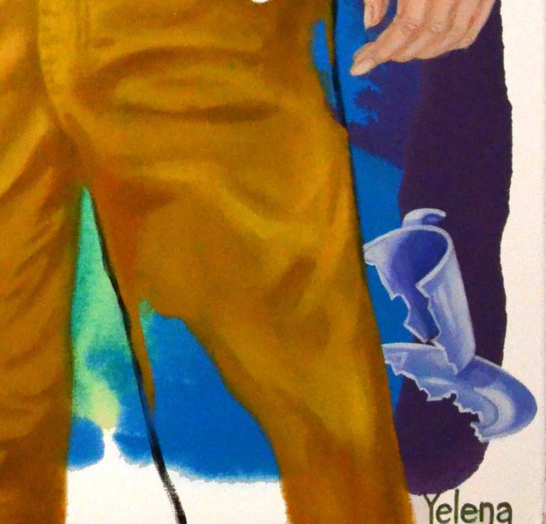 Original Figurative Abstract Painting by Yelena Revis