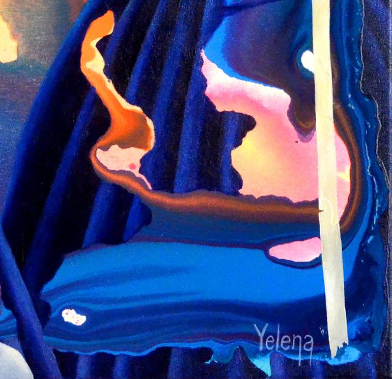 Original Figurative Abstract Painting by Yelena Revis