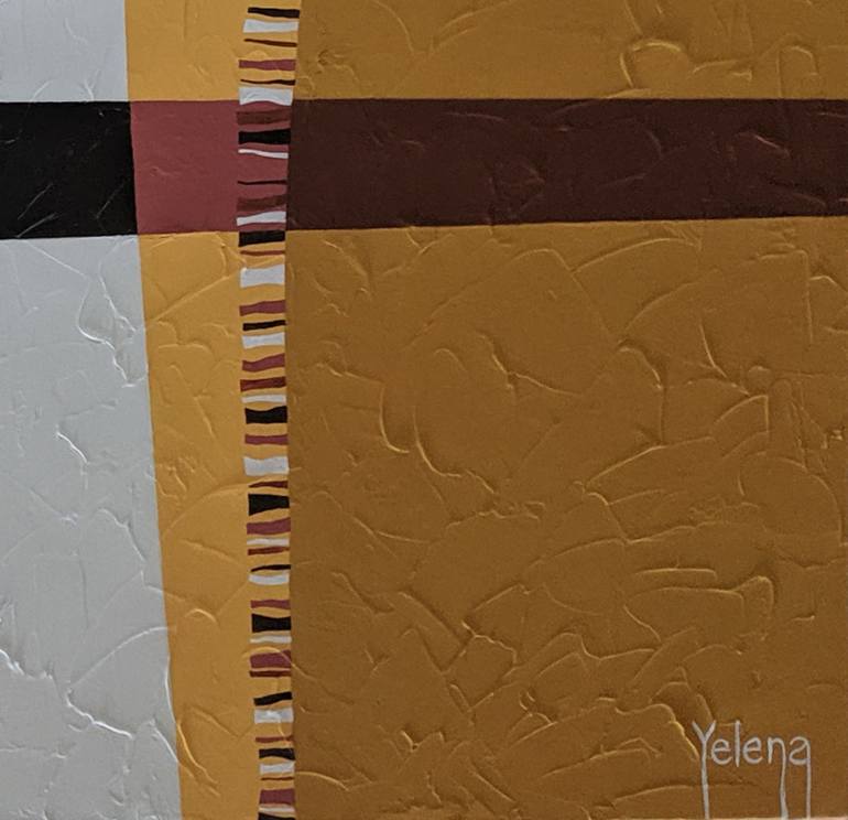 Original Conceptual Abstract Painting by Yelena Revis