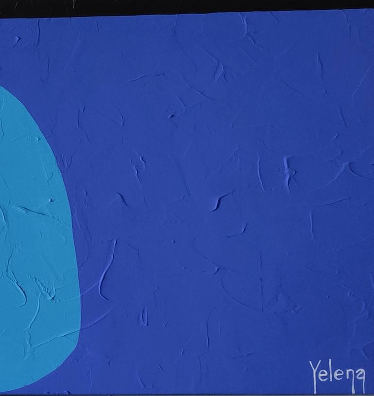 Original Abstract Expressionism Abstract Painting by Yelena Revis