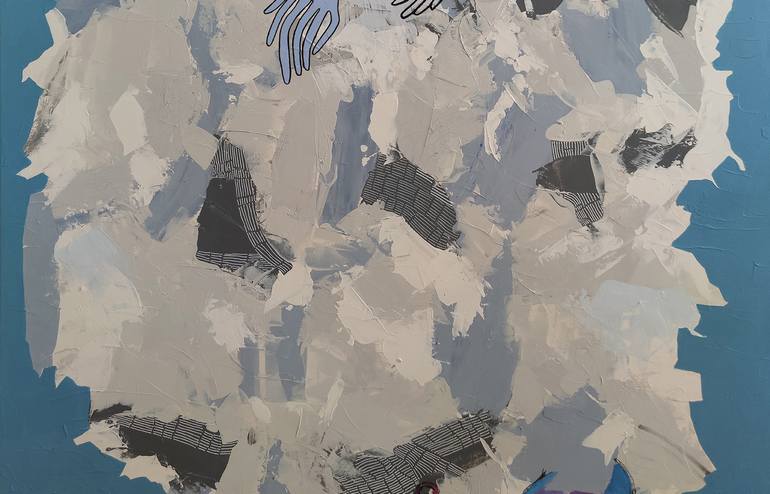 Original Figurative Abstract Painting by Yelena Revis