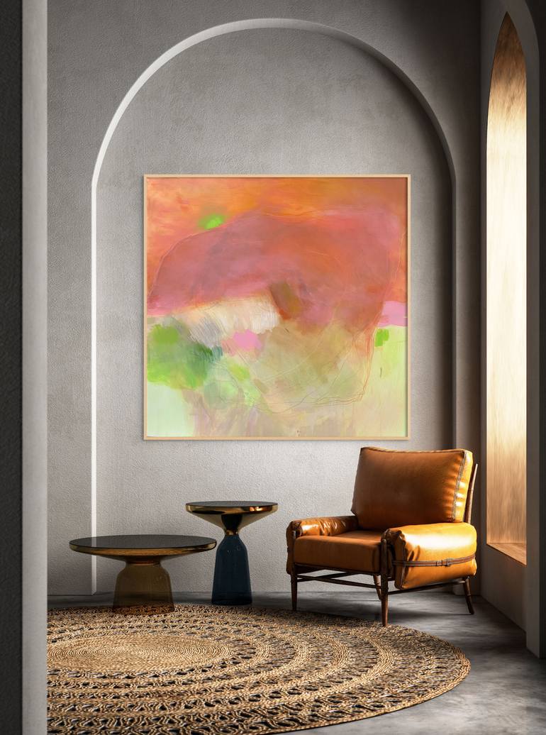 Original Abstract Painting by Ruta Puidokaite-Keane