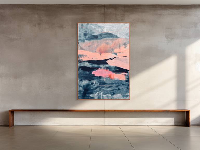 Original Contemporary Abstract Painting by Ruta Puidokaite-Keane