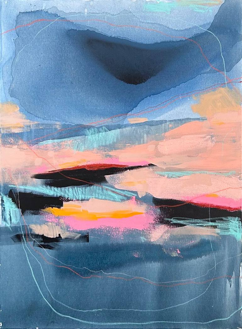 Original  Painting by ruta puidokaite-keane