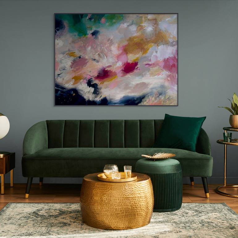 Original Modern Abstract Painting by Ruta Puidokaite-Keane
