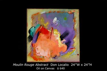 Original Abstract Expressionism Fantasy Paintings by donato localio