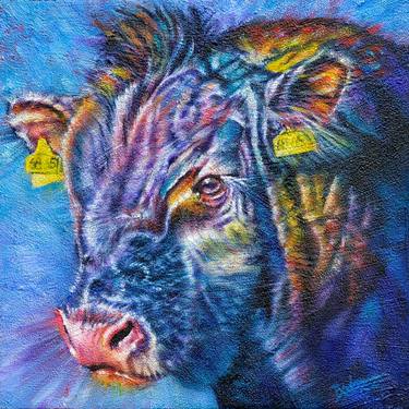 Original Portraiture Animal Painting by Bodo Gsedl