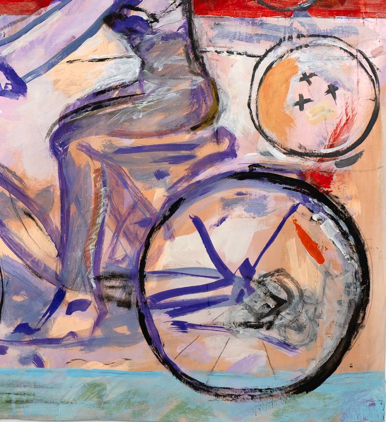 Original Expressionism Transportation Painting by Borai Kahne Ateliers