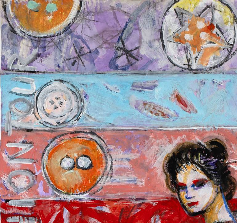 Original Expressionism Transportation Painting by Borai Kahne Ateliers