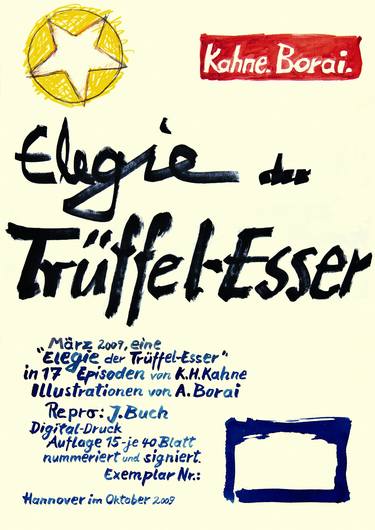 Elegie der Trüffel-Esser • 1-40 - “Limited Edition number 12 of 15” thumb