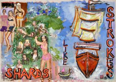 Print of Ship Paintings by Borai Kahne Ateliers