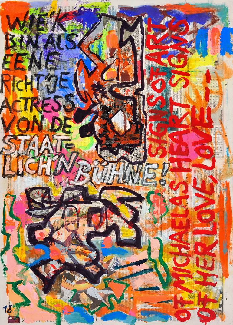 Signs of Art • 18 Painting by Borai Kahne Ateliers Saatchi Art
