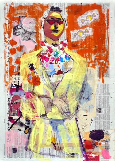 Print of Pop Art Men Paintings by Borai Kahne Ateliers