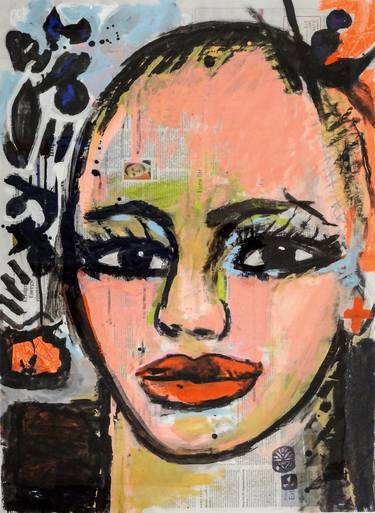 Original Pop Art Portrait Paintings by Borai Kahne Ateliers