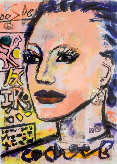 Original Pop Art Portrait Paintings by Borai Kahne Ateliers