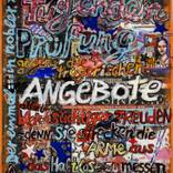 Collection Ahnungslos 1-8, Newspaper Art Novel, Edition of 8 originals