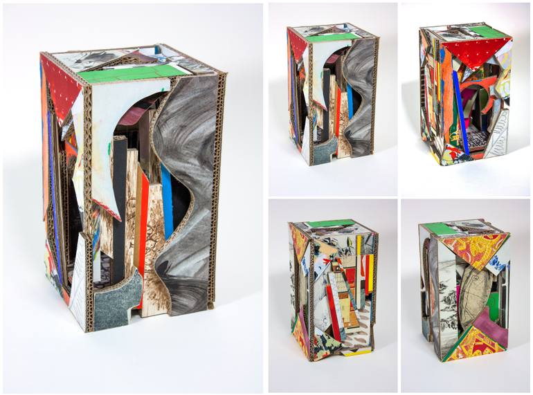 Original Abstract Architecture Sculpture by Borai Kahne Ateliers