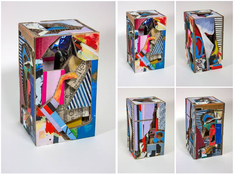 Original Abstract Architecture Sculpture by Borai Kahne Ateliers
