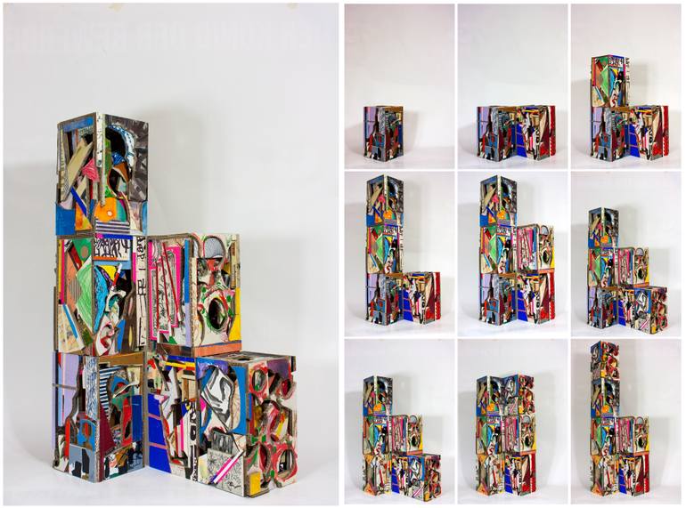 Original Abstract Architecture Sculpture by Borai Kahne Ateliers