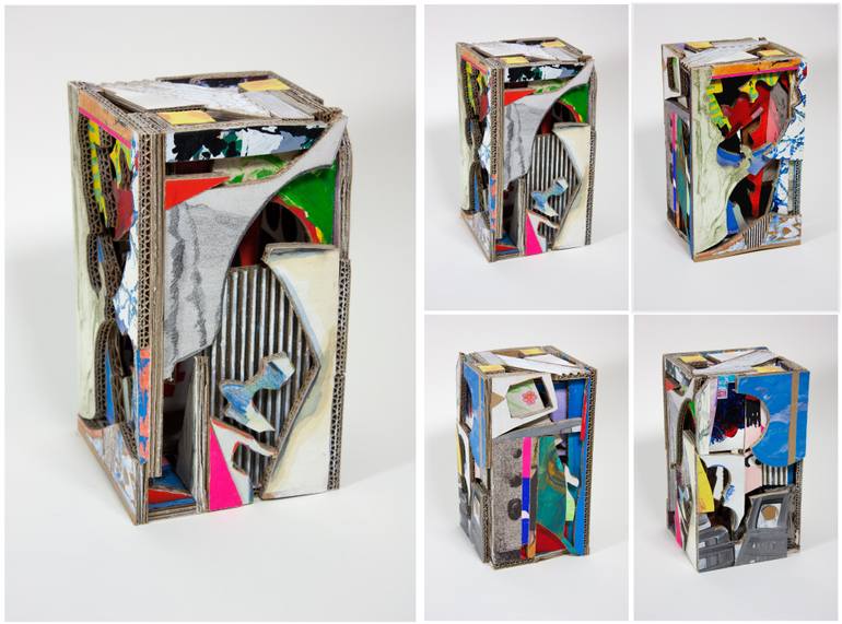 Original Abstract Architecture Sculpture by Borai Kahne Ateliers