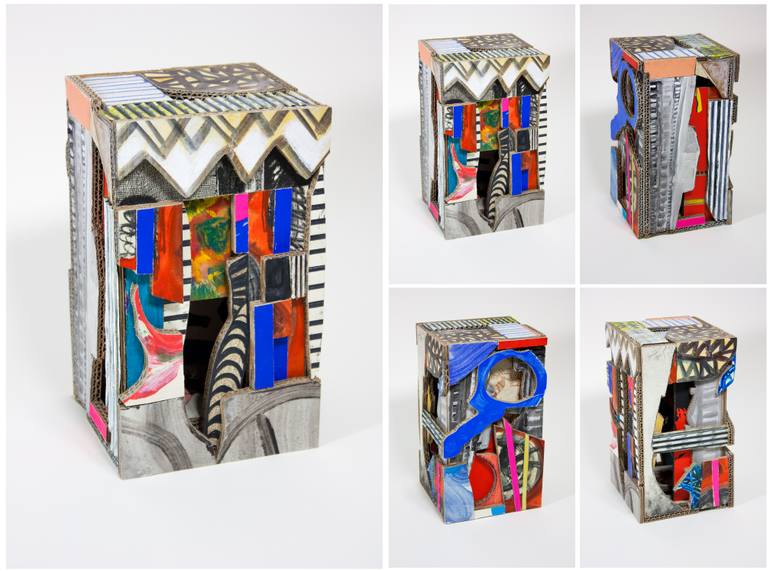 Original Abstract Architecture Sculpture by Borai Kahne Ateliers