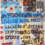 Collection Pacific Ocean Archipels, Painting Lyrics 1-16, Newspaper Art Novel, Edition of 16 originals