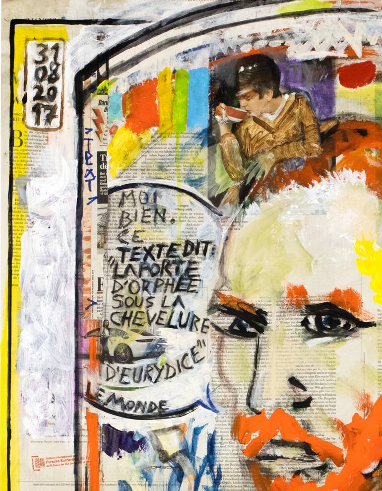 Original Illustration Pop Culture/Celebrity Painting by Borai Kahne Ateliers