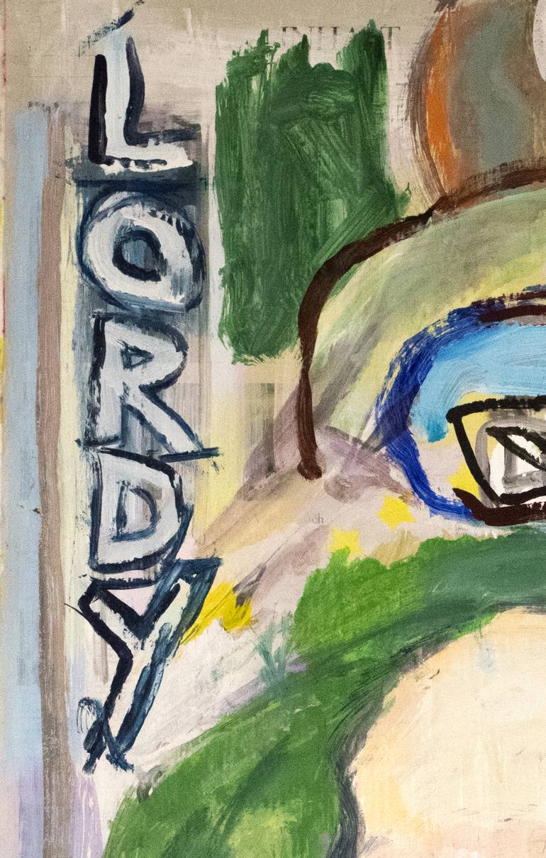 Original Impressionism Cities Painting by Borai Kahne Ateliers