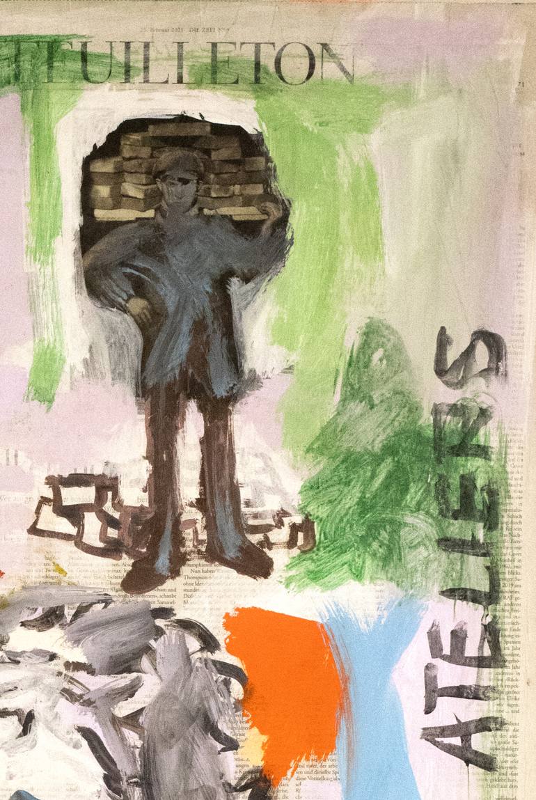 Original Expressionism Other Painting by Borai Kahne Ateliers