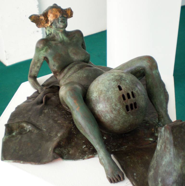 Original Nude Sculpture by Juan Waelder Sculptor