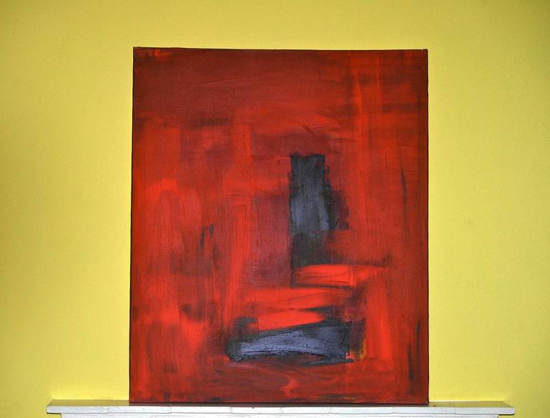 Original Abstract Expressionism Abstract Painting by Frances Bildner