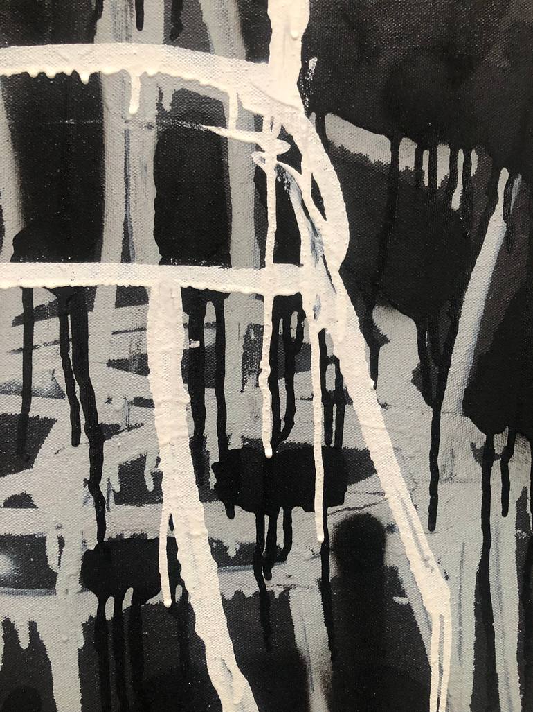 Original Conceptual Abstract Painting by Tim Fawcett