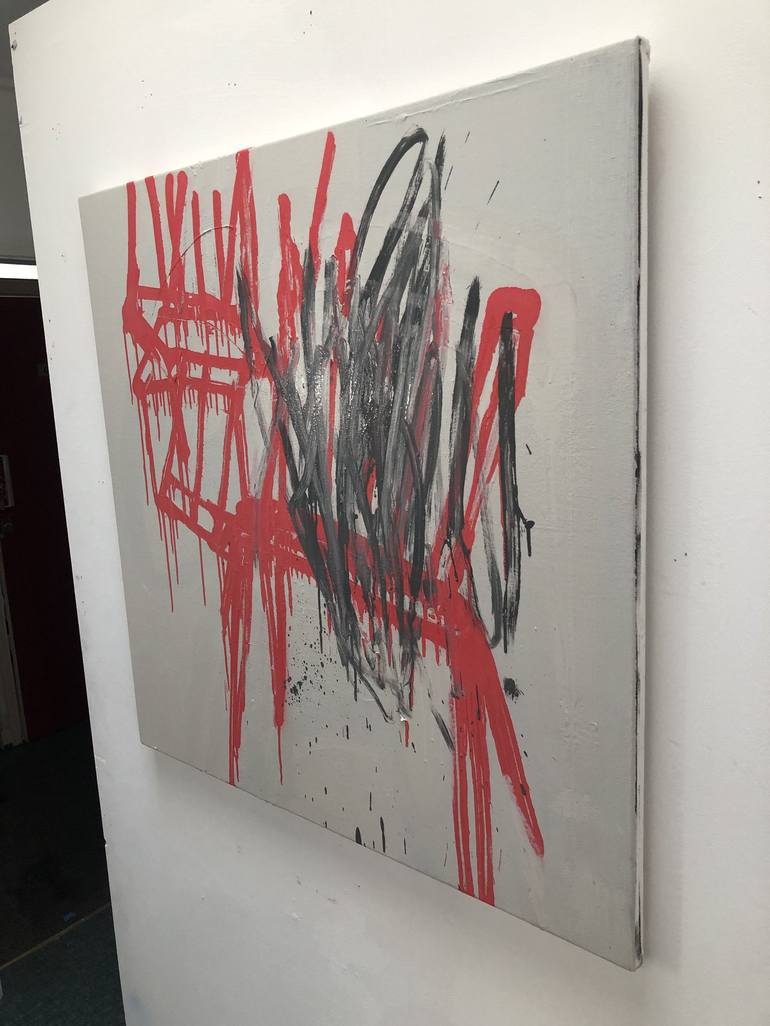 Original Abstract Political Painting by Tim Fawcett