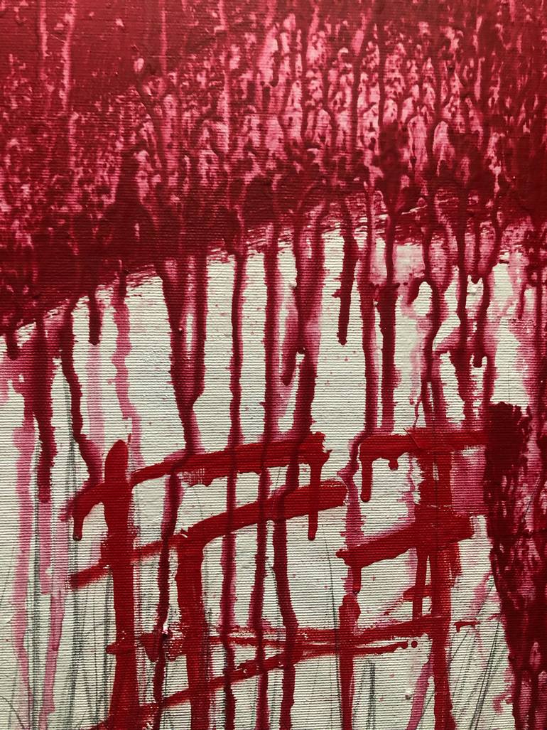 Original Conceptual Abstract Painting by Tim Fawcett