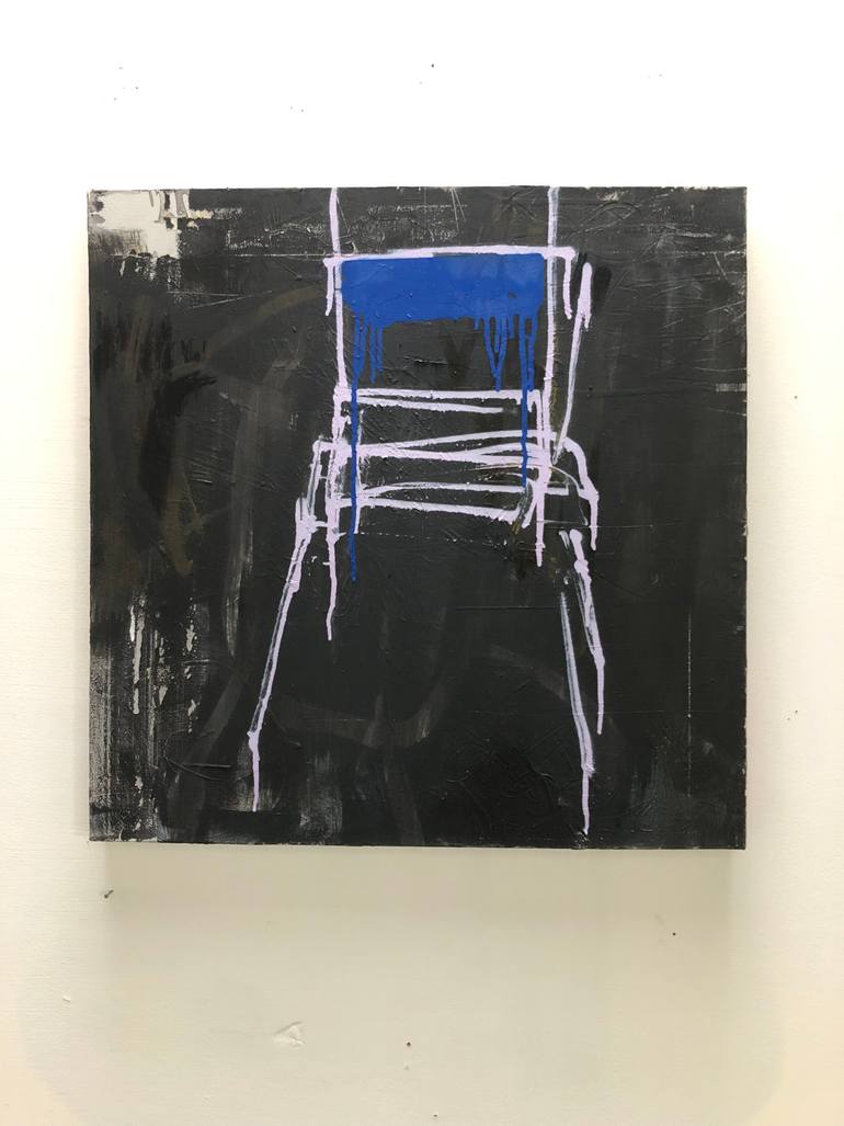 Original Abstract Aerial Painting by Tim Fawcett