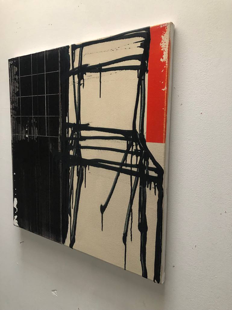 Original Conceptual Abstract Painting by Tim Fawcett