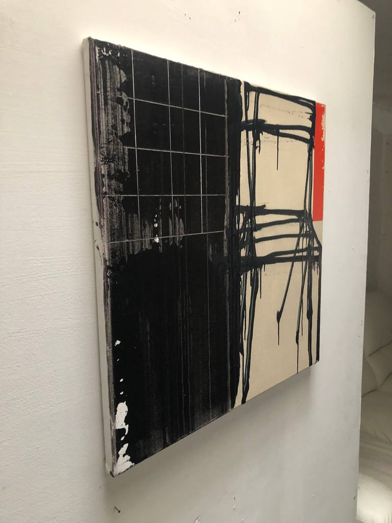 Original Conceptual Abstract Painting by Tim Fawcett
