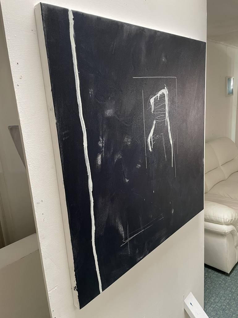 Original Dada Abstract Painting by Tim Fawcett