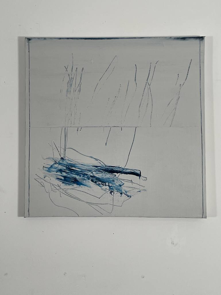 Original Dada Abstract Painting by Tim Fawcett