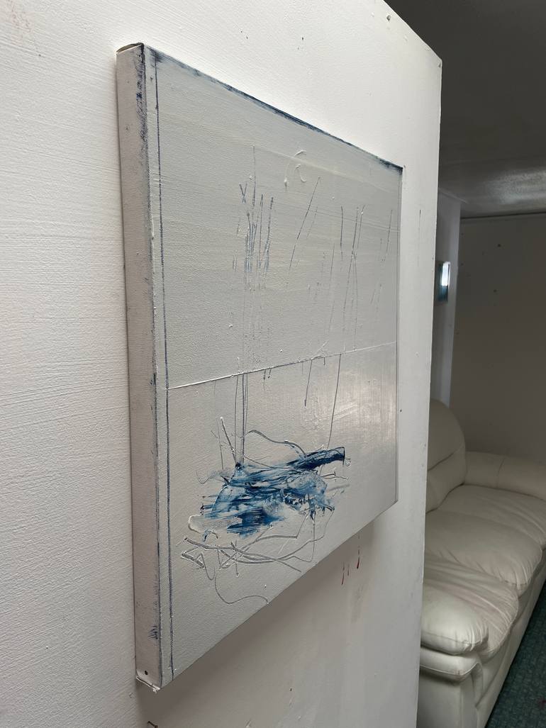 Original Dada Abstract Painting by Tim Fawcett