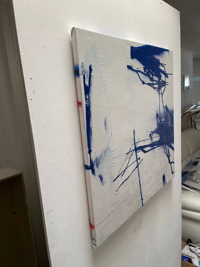 Original Dada Abstract Painting by Tim Fawcett