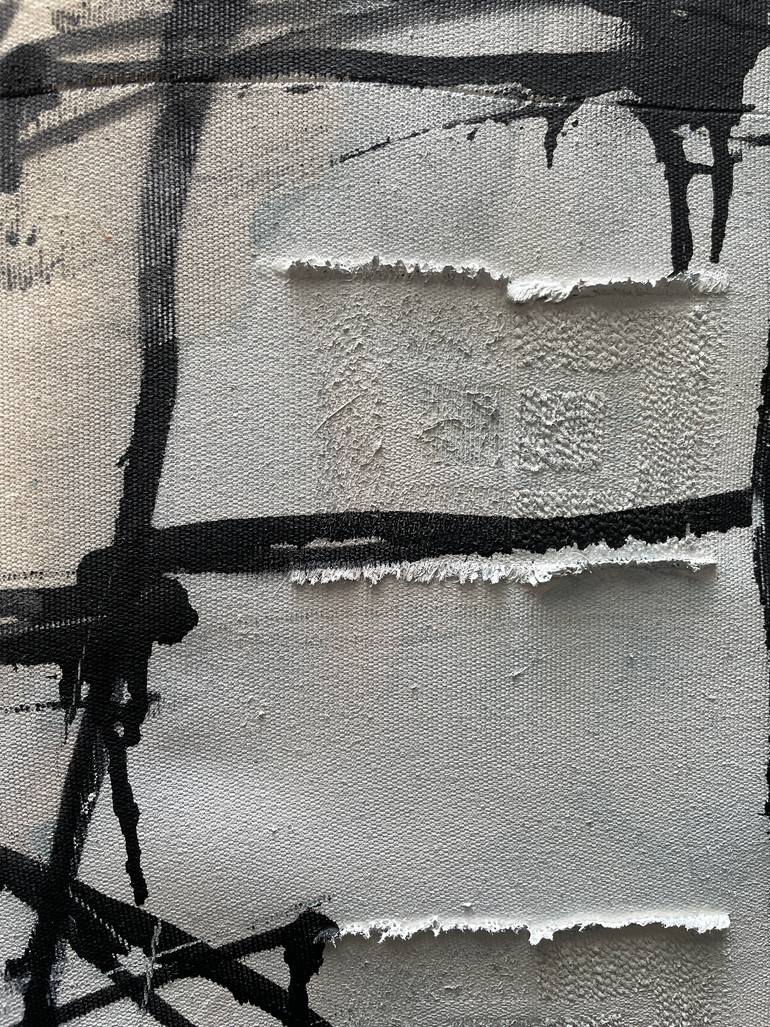 Original Dada Abstract Painting by Tim Fawcett