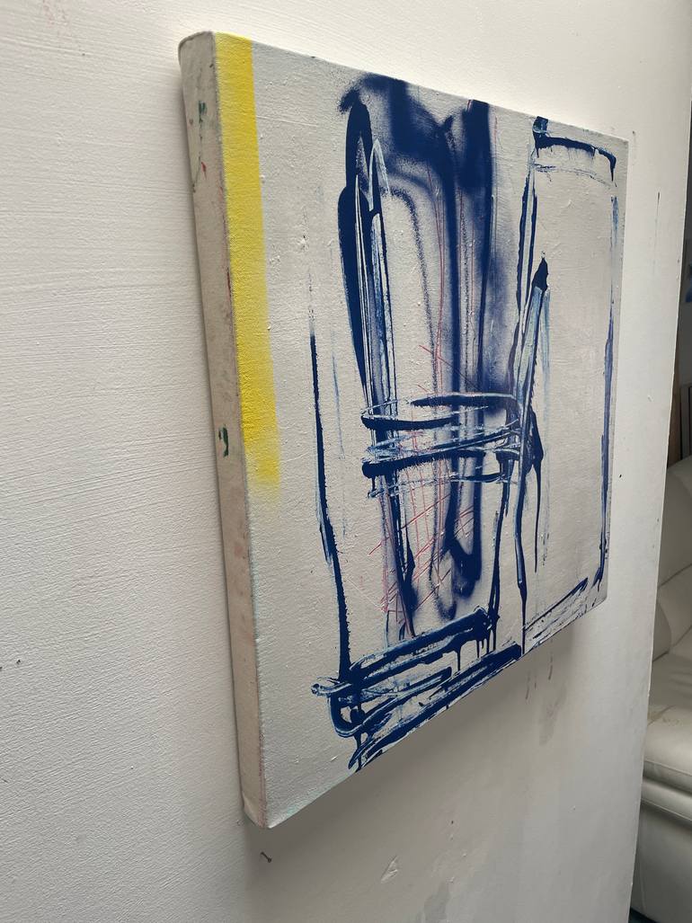 Original Conceptual Abstract Painting by Tim Fawcett
