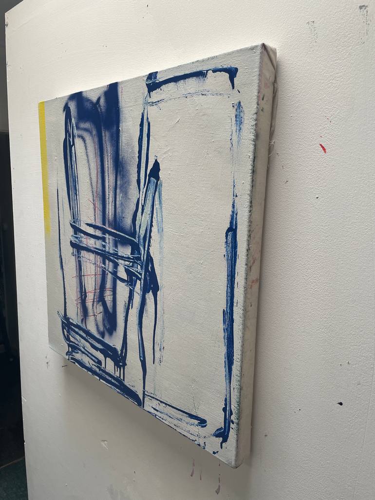 Original Conceptual Abstract Painting by Tim Fawcett