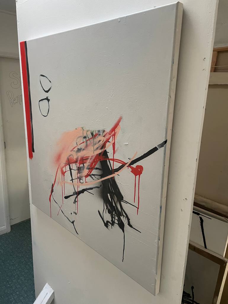 Original Conceptual Abstract Painting by Tim Fawcett