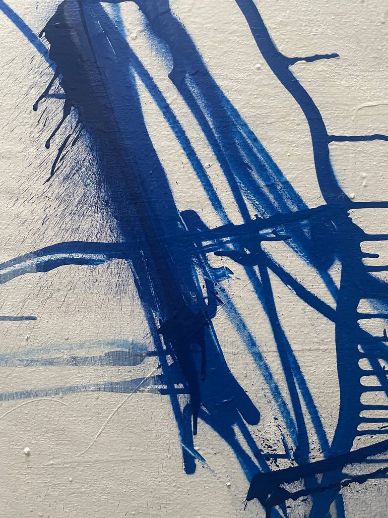 Original Abstract Expressionism Abstract Painting by Tim Fawcett